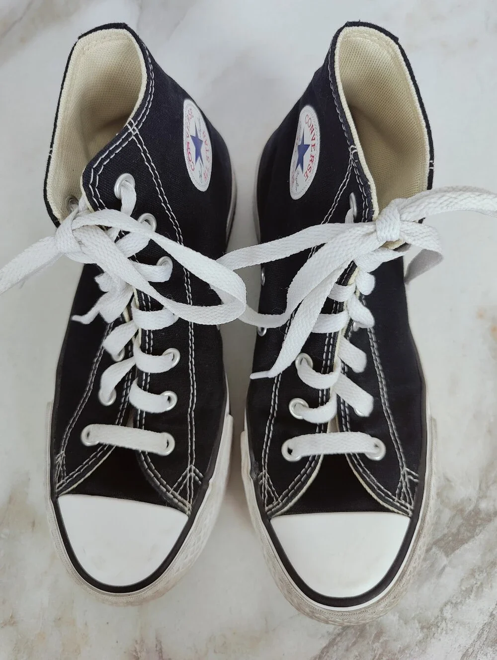 Converse Kids' CT All Star Lift EVA Platform High Top Sneakers, Black, Sz 3.5